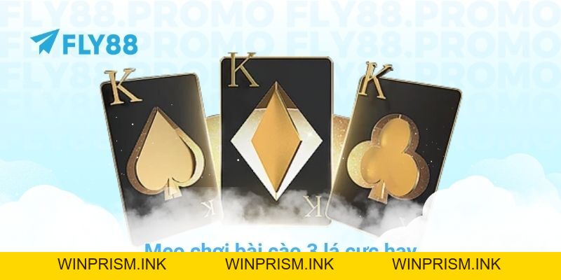 Mẹo chơi bài cào 3 lá cực hay giúp bạn đổi đời tại FLY88 - Winprism